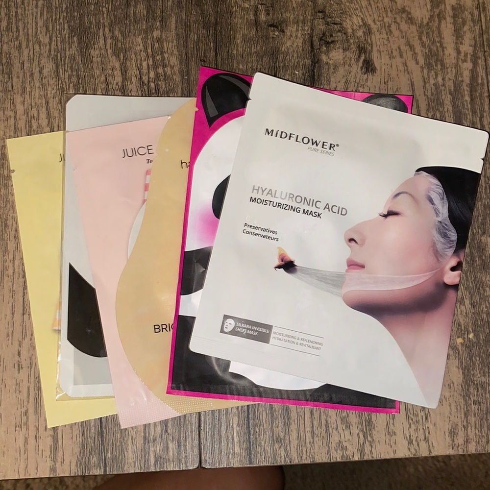 6 Pack of Sheet Masks